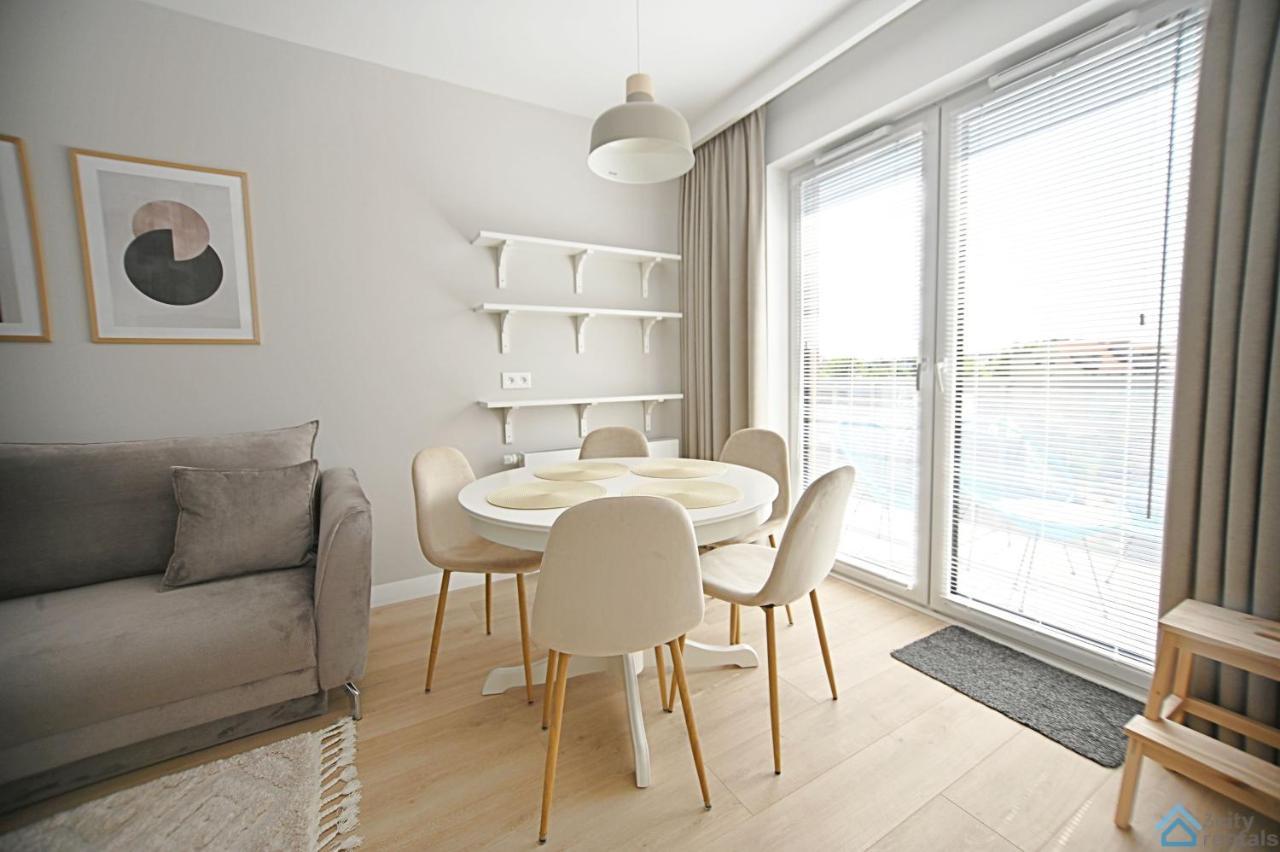 Beige 3City Apartment With Parking In Gdansk By Noclegi Renters ภายนอก รูปภาพ